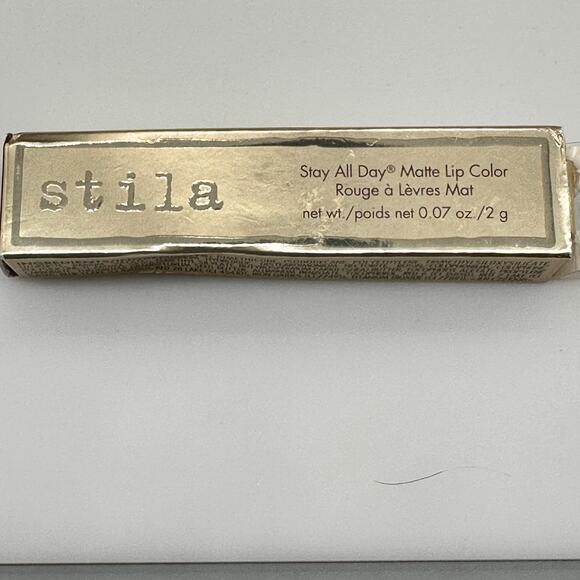 STILA Stay All Day Lip Color Steal a Kiss NEW Damaged box .07oz - Picture 3 of 4